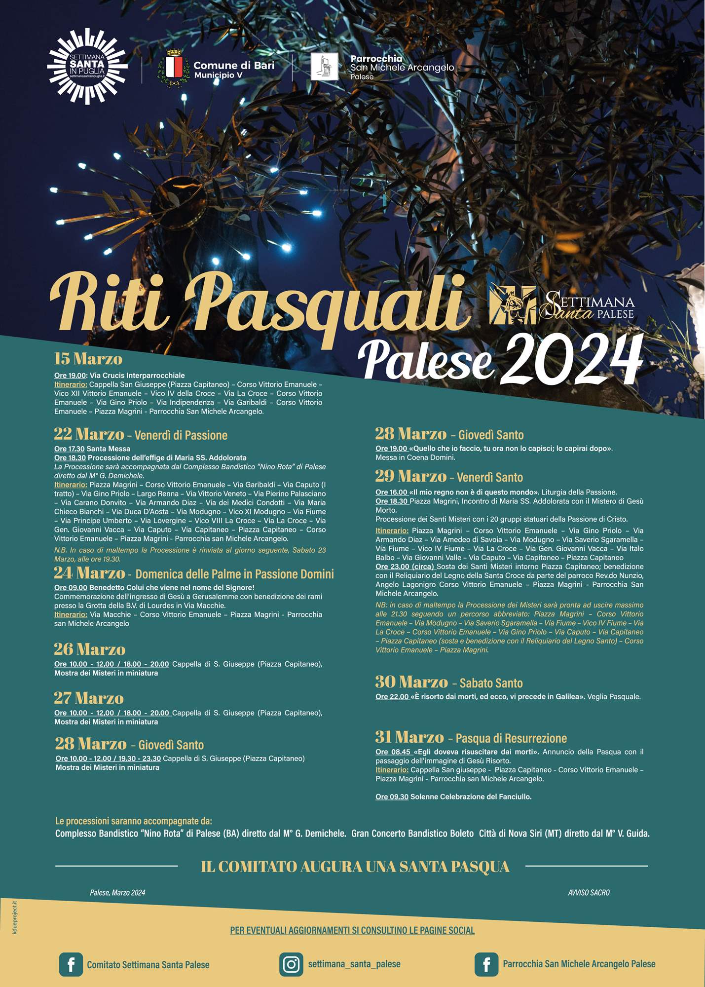 Riti Pasquali - Palese 2024